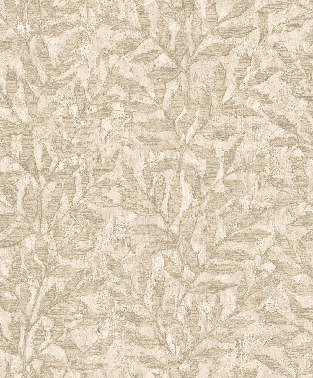 315028 Richmond Leaf Beige Wallpaper by Rasch