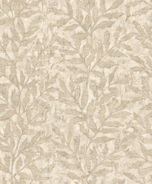 315028 Richmond Leaf Beige Wallpaper by Rasch