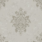 31571 Serene Ornamental Beige Wallpaper By Galerie