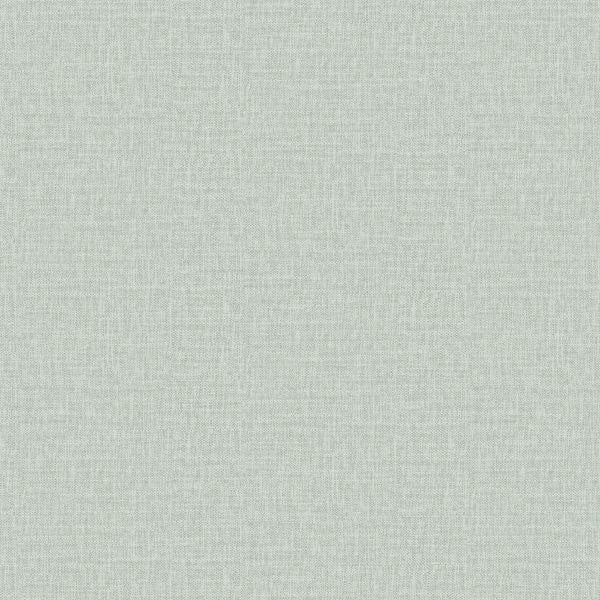Fiji Linen Sage Green Texture Wallpaper by Rasch