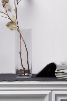 31649 White Plain Textured Wallpaper Industrial Effects By Galerie