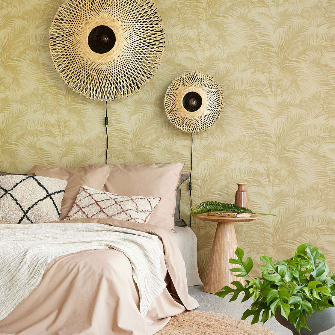 317302 Oasis Palm Oasis Wallpaper by Eijffinger