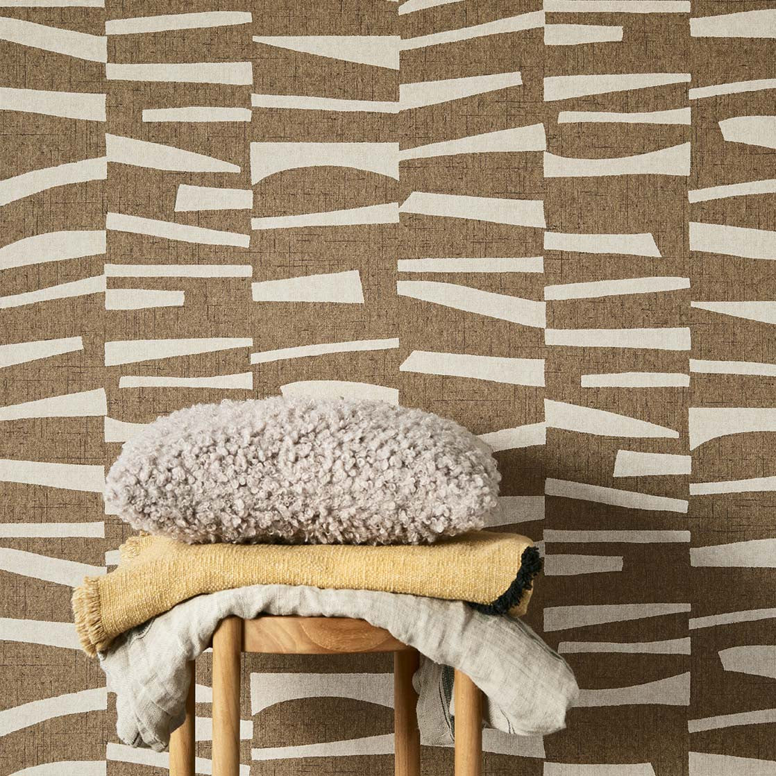 318023 Organic Stack Twist Wallpaper By Eijffinger