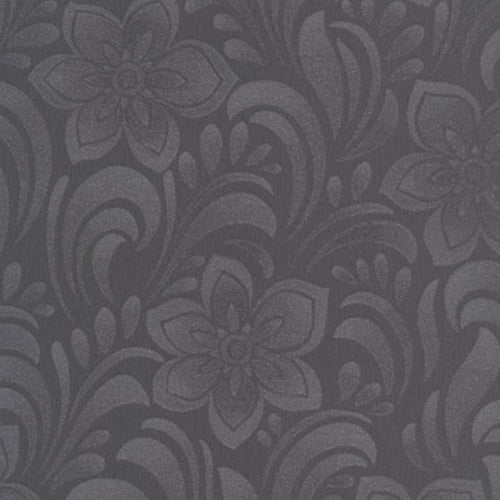 32-486 Jacquard Flower Premier Heavy Weight Vinyl Wallpaper by Graham & Brown