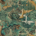 Verdure Cotswolds Manor Tapestry Green Fabric by Zoffany