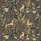 Arden Velvet Cotswolds Manor Blue Fabric by Zoffany