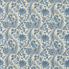 321689 Cochin Indienne Blue Fabric by Zoffany