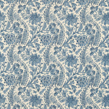 321689 Cochin Indienne Blue Fabric by Zoffany