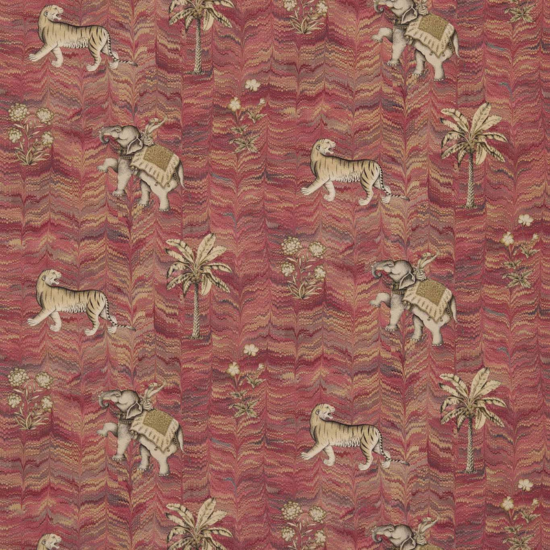 321694 Jaipur Indienne Red Fabric by Zoffany