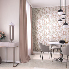 Foliage Weave Avalon Wallpaper by Galerie