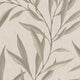 Embroidered Leaf The New Design Book Green and Pearl Wallpaper By Galerie