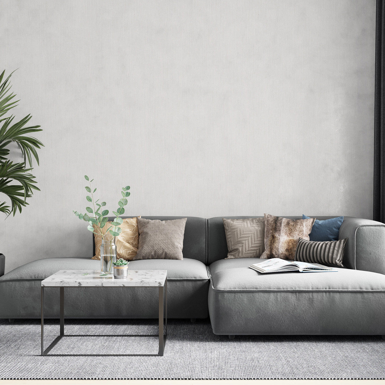 32219 Textured Stripe Avalon Wallpaper by Galerie