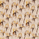Water Iris Kensington Walk Gold/Charcoal Fabric by Zoffany