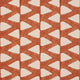 Kanoko Kensington Walk Copper Fabric by Zoffany
