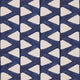 Kanoko Kensington Walk Indigo Fabric by Zoffany