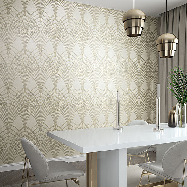 Graphic Art Deco Avalon Wallpaper by Galerie