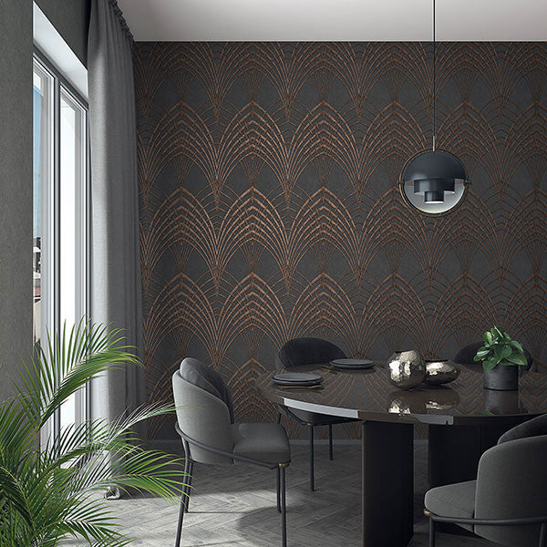 Graphic Art Deco Avalon Wallpaper by Galerie