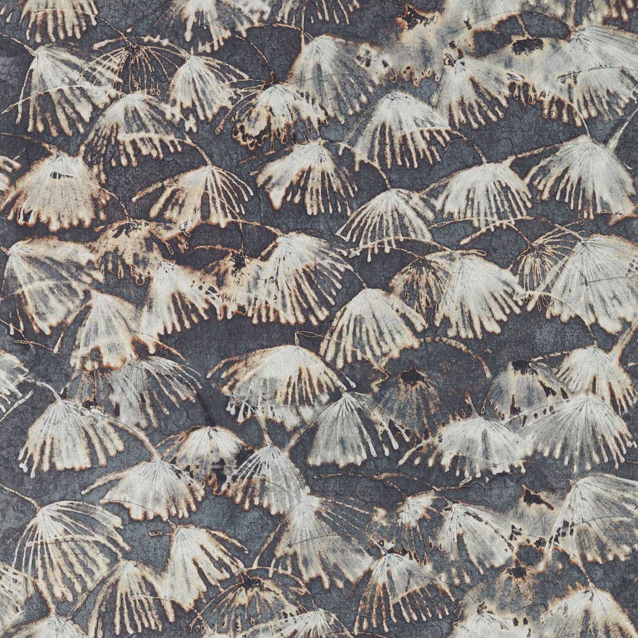 322619 Iliad Indienne Blue Stone Fabric by Zoffany