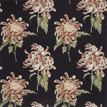 322643 Evelyn The Muse Koi/Vine Black Fabric by Zoffany