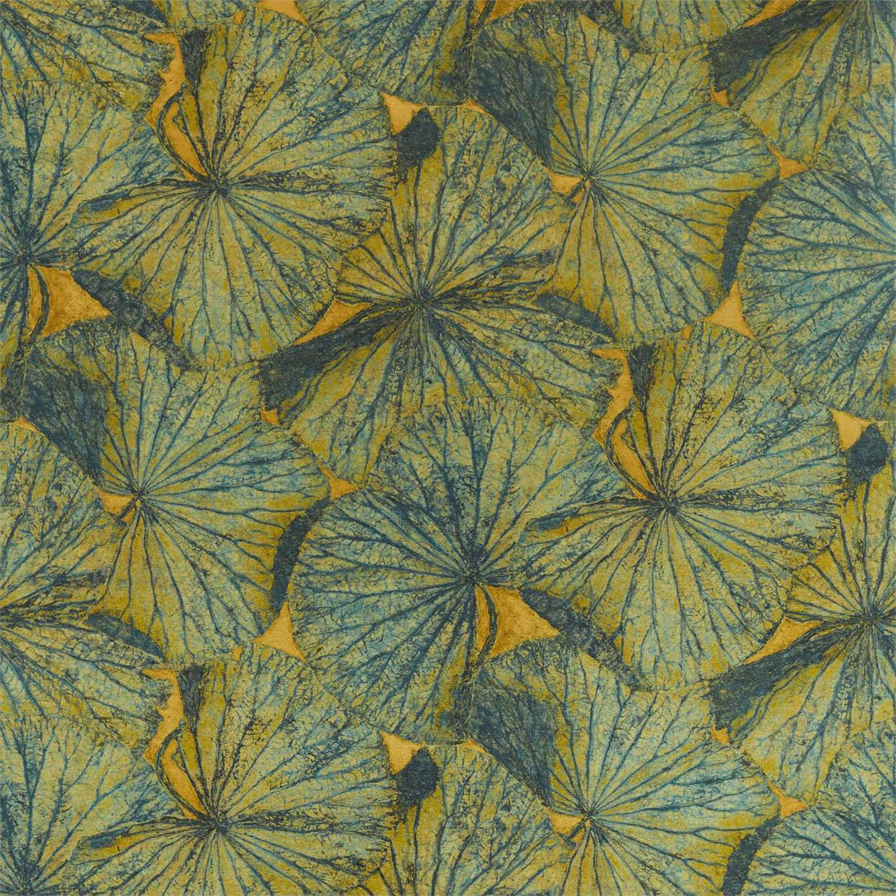 322645 Taisho The Muse Tiger's Eye Fabric by Zoffany