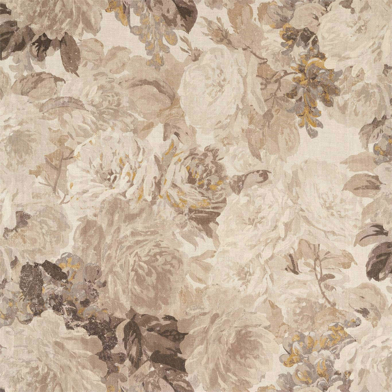 322651 Rose Absolute Linen Darnley White Opal/Mousseux Fabric by Zoffany