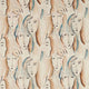 Les Dames Icons Peacock/Copper Fabric by Zoffany