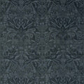 Ducato Velvet Damask Reign Blue Fabric by Zoffany