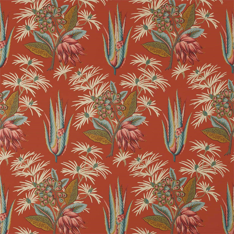 322693 Desert Flower II Antiquary Koi Fabric by Zoffany
