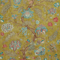 Indienne Print Antiquary Tiger's Eye/Cinnabar Fabric by Zoffany