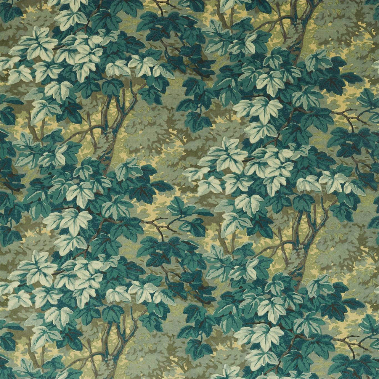322701 Richmond Park Velvet Antiquary Evergreen Fabric by Zoffany