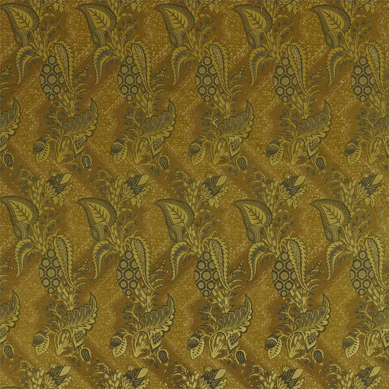 322706 Bizarre Velvet Antiquary Tiger's Eye Fabric by Zoffany