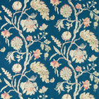 322710 Copes Trail Kensington Walk Como Blue Fabric by Zoffany
