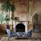 322710 Copes Trail Kensington Walk Como Blue Fabric by Zoffany