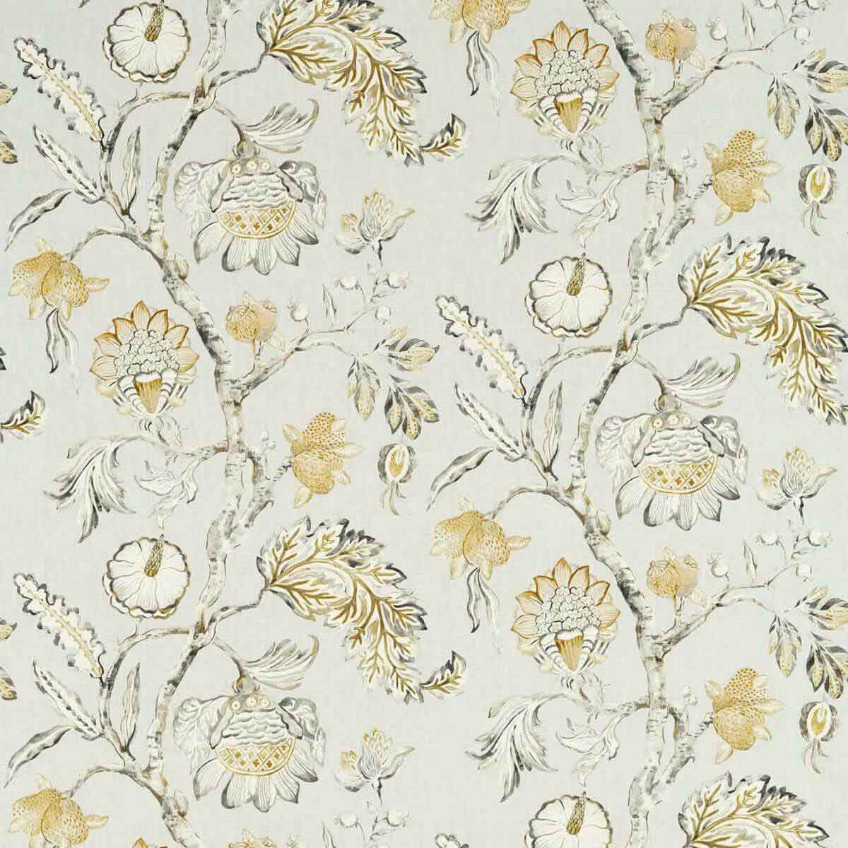 322711 Copes Trail Kensington Walk Quartz Grey Fabric by Zoffany