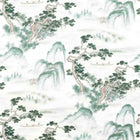 322724 Floating Mountains Kensington Walk Mineral Fabric by Zoffany