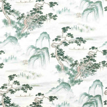 322724 Floating Mountains Kensington Walk Mineral Fabric by Zoffany