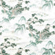 Floating Mountains Kensington Walk Mineral Fabric by Zoffany