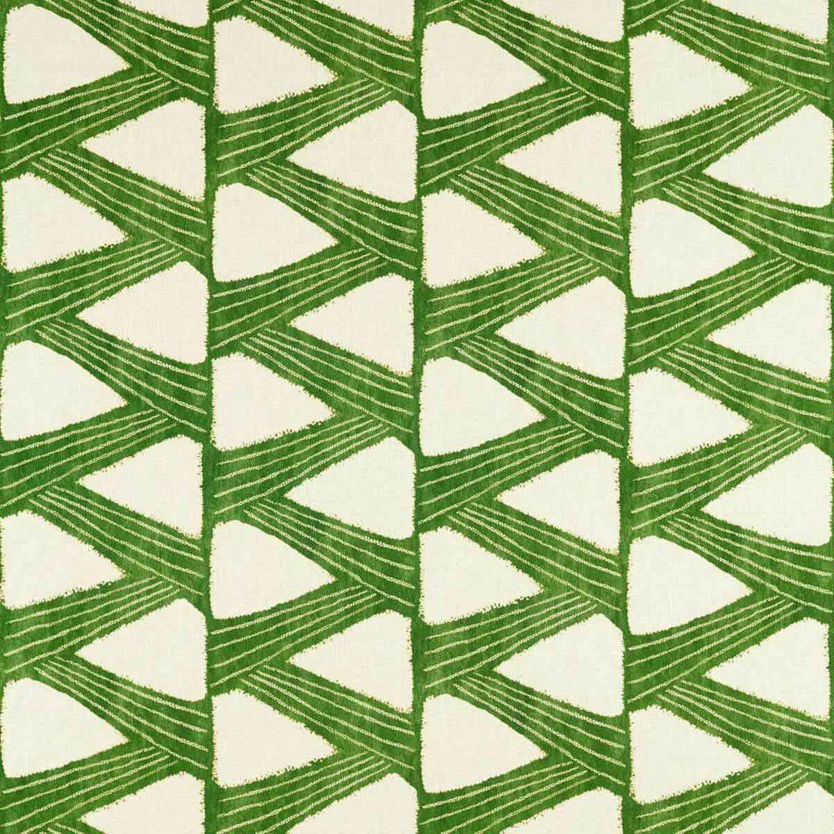 322728 Kanoko Kensington Walk Green Fabric by Zoffany