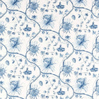 322739 Phaedra Toile Cotswolds Manor Indigo Fabric by Zoffany