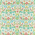 322743 Pompadour Print Cotswolds Manor Multi Fabric by Zoffany