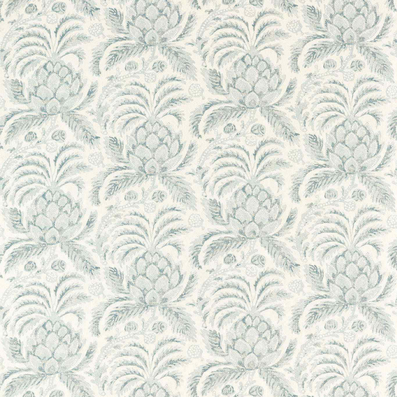 322761 Pina de Indes Arcadian Thames Stockholm Blue Fabric by Zoffany