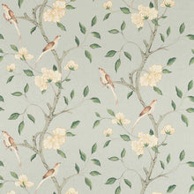 322769 Eleonora Print Arcadian Thames Stockholm Blue Fabric by Zoffany