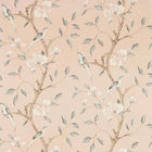 322770 Eleonora Print Arcadian Thames Tuscan Pink Fabric by Zoffany