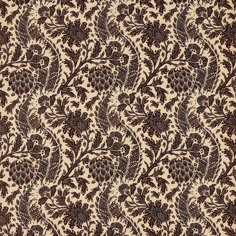 322775 Cochin Indienne Vine Black Fabric by Zoffany