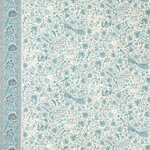 322779 Mughal Menagerie Indienne Mazarine Blue Fabric by Zoffany