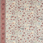322780 Mughal Menagerie Indienne Indigo/Madder Fabric by Zoffany