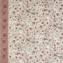 322780 Mughal Menagerie Indienne Indigo/Madder Fabric by Zoffany