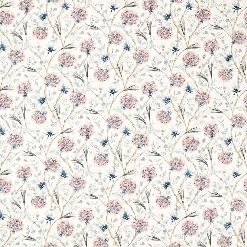 322781 Wallichi Indienne Faded Madder/Indigo Fabric by Zoffany
