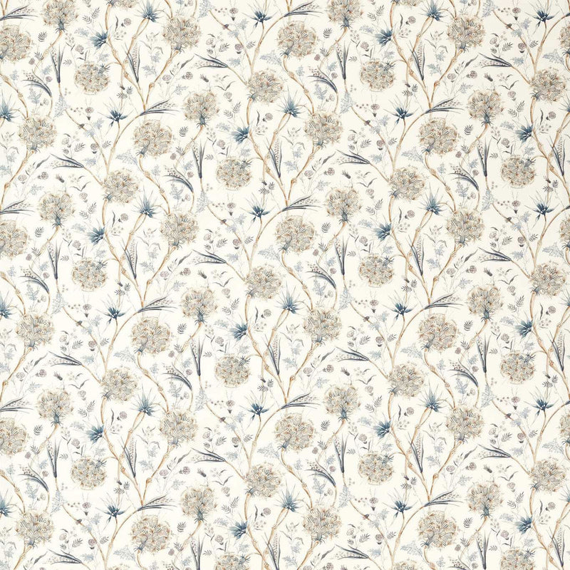 322782 Wallichi Indienne Quartz Grey Fabric by Zoffany
