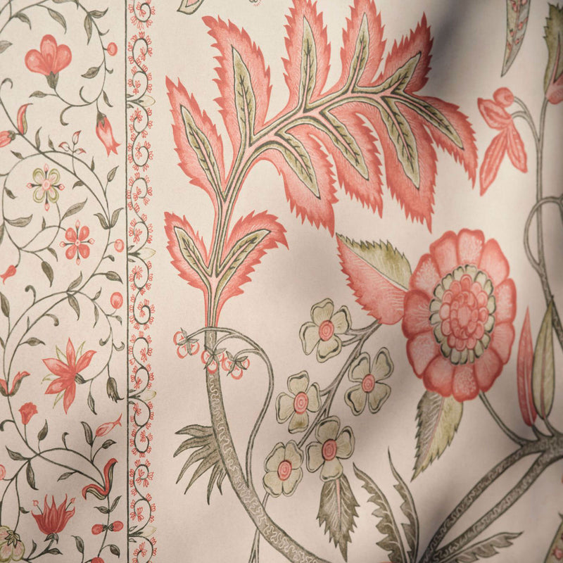 322784 Artisan Palampore Indienne Russet Fabric by Zoffany